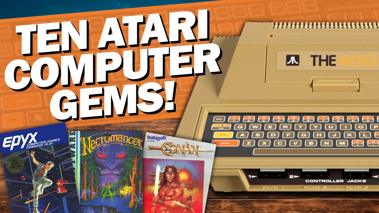10 игр для Atari 8-bit, в которые вы ОБЯЗАТЕЛЬНО должны сыграть на THE400 Mini!