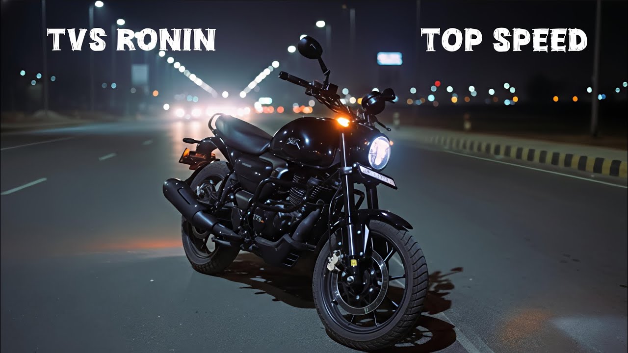 All new TVS Ronin (Top Speed)
