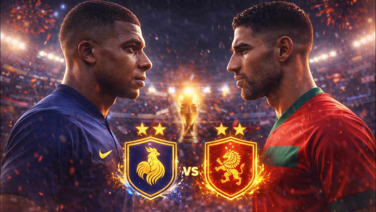 FRANCE 🇫🇷 vs MOROCCO 🇲🇦 | Clash of Speed & Power ⚡🐐 #4kgameplay #gaming community #fc26 #fifa #fc25 