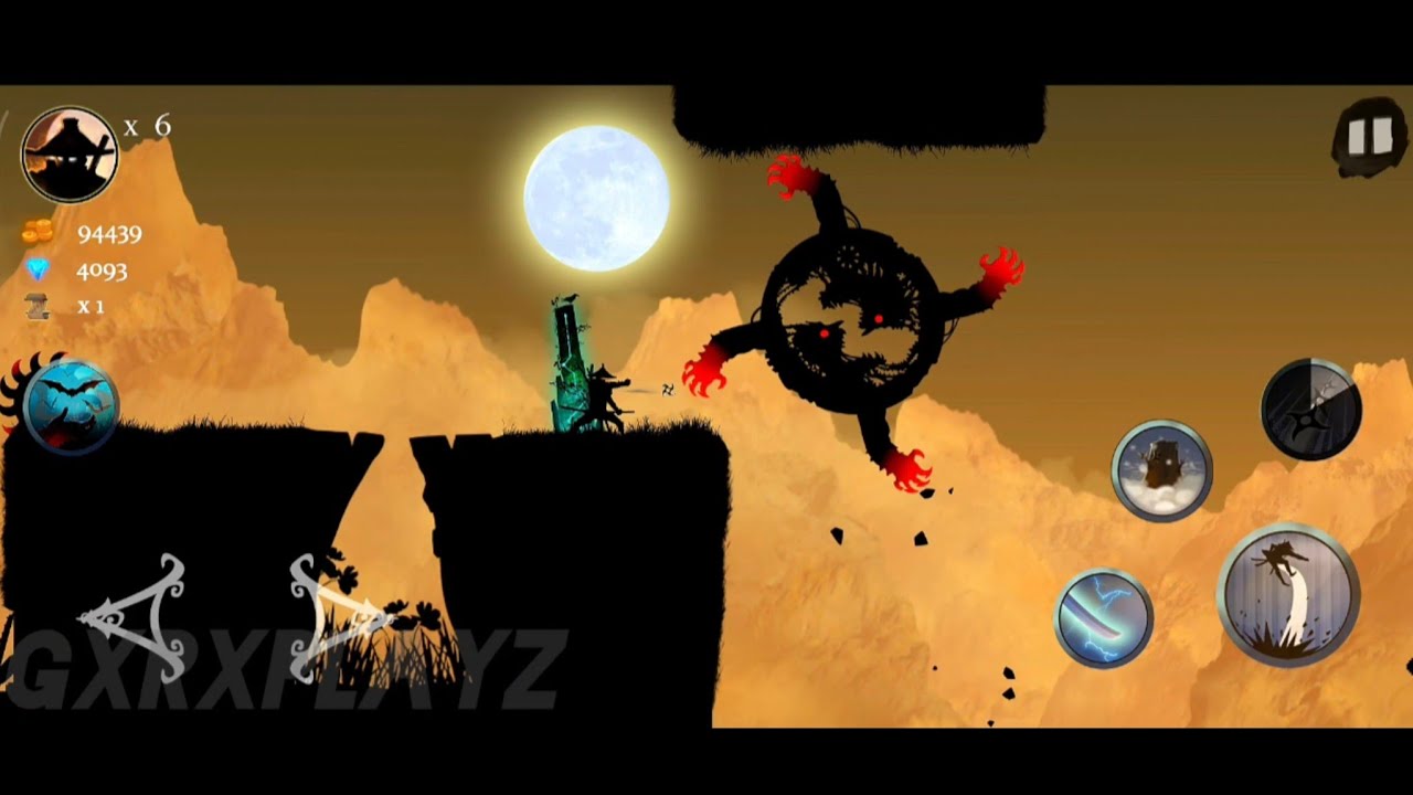 Ninja Arashi chapter 3 level 1&2 gameplay #ninja #androidgames 
