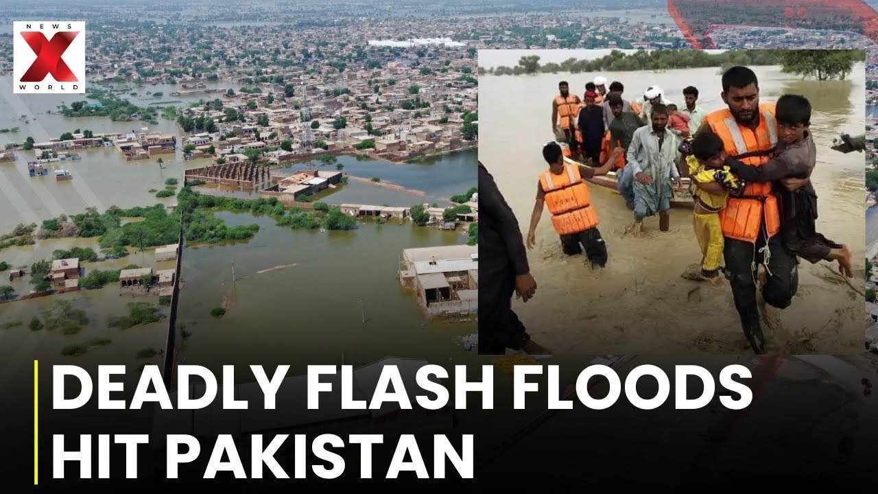 Pakistan Flash Floods and Torrential Rains Kill 45, Monsoon Crisis Worsens | NewsX World