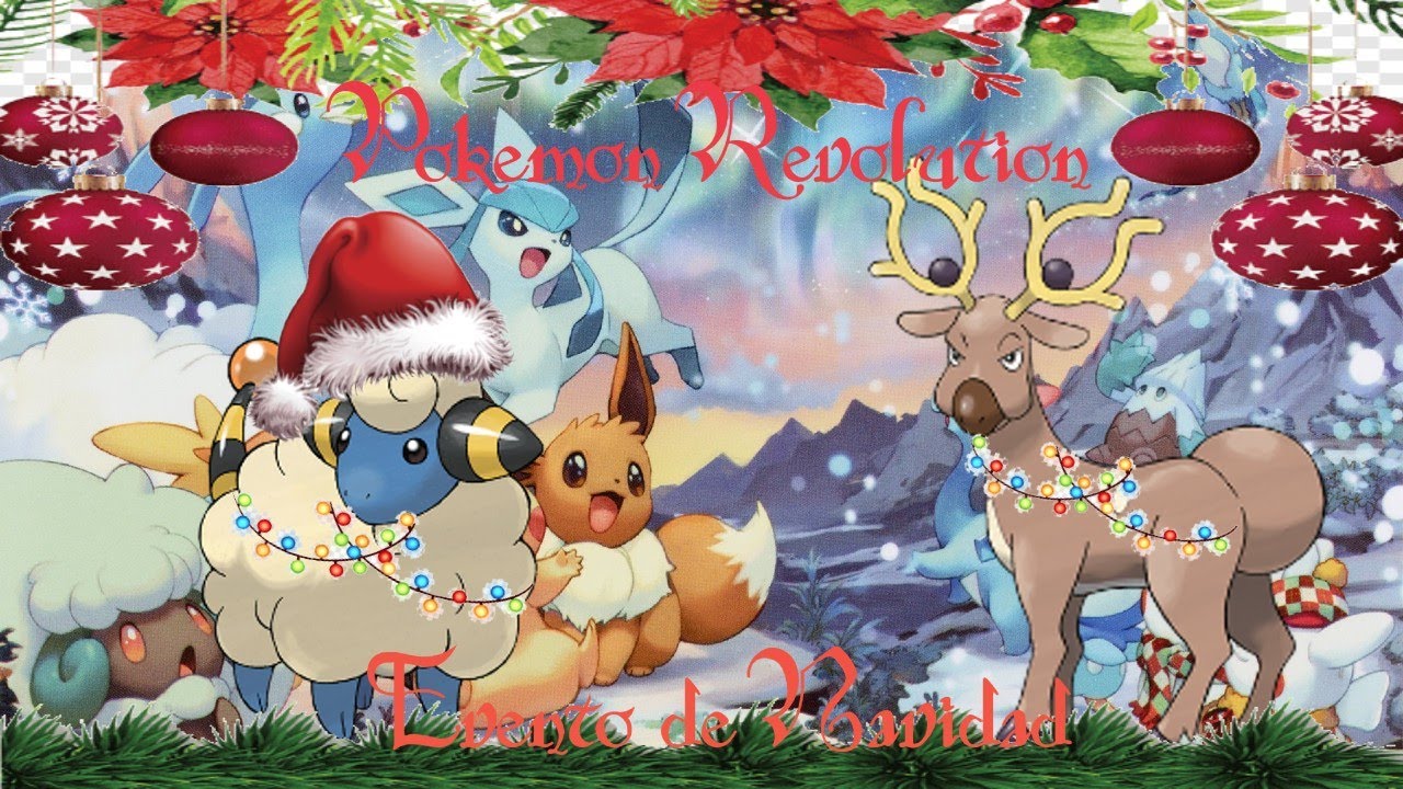 Pokemon Revolution Evento Navidad Obten tu montura navideña Boss Kaguya