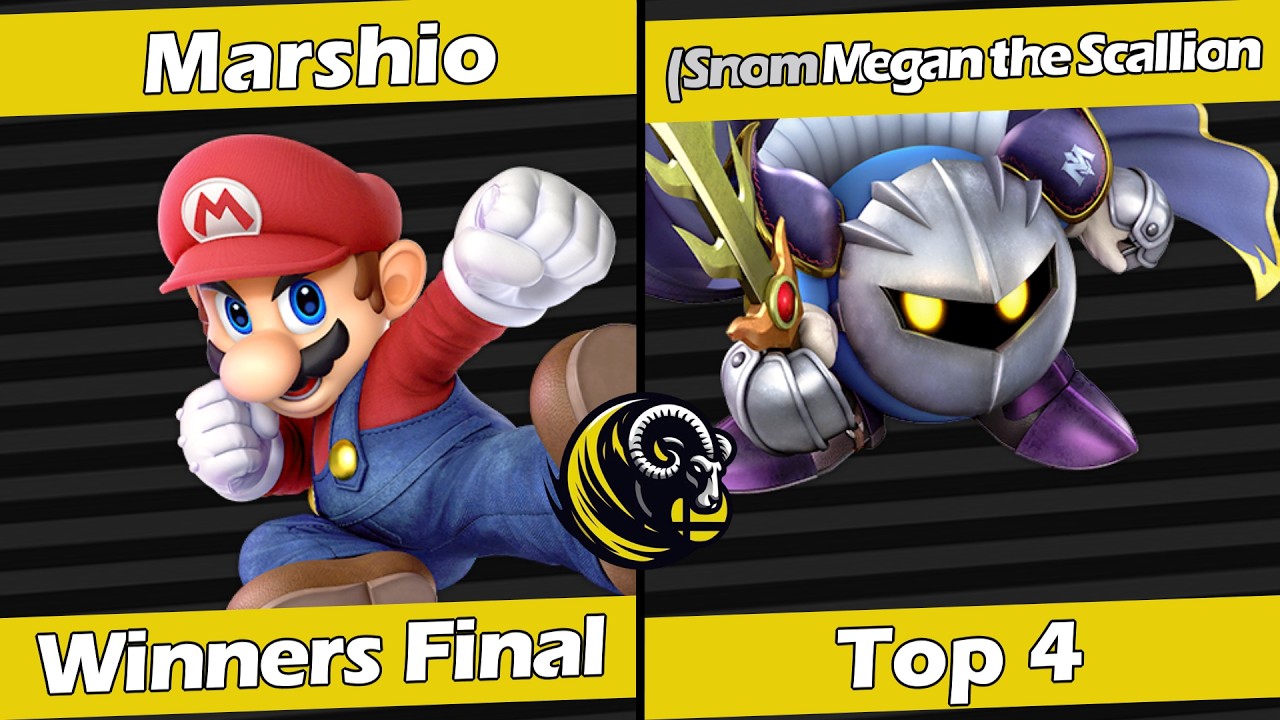 QuitYourFriendlies 67 Winners Final - Marshio (Mario) vs Megan the Scallion (Meta Knight)