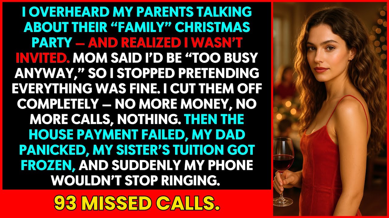 I Overheard My Parents Excluded Me From Their Christmas Party &mdash; So I Cut Them Off Completely And...