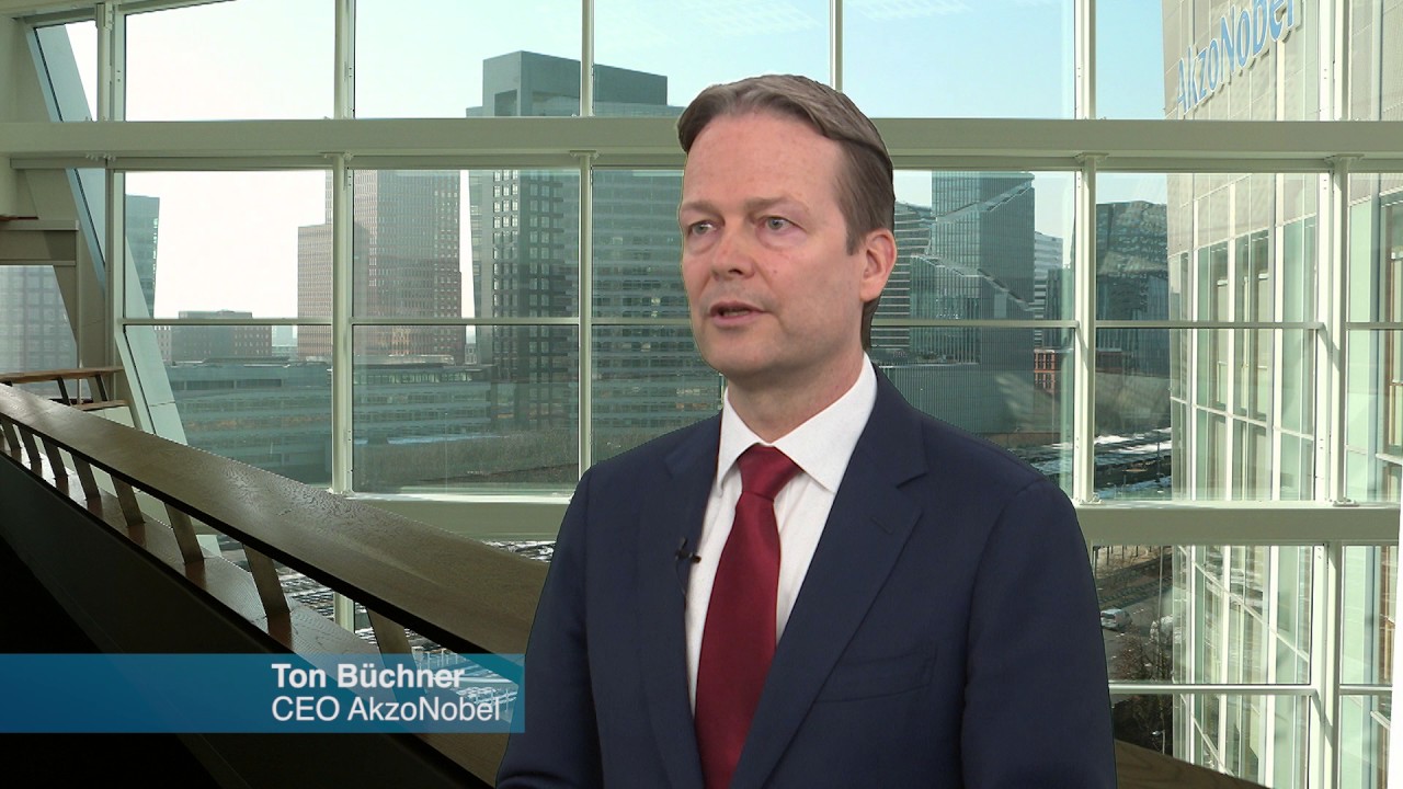 Ton Büchner, CEO of AkzoNobel, answers questions on recent events and the future of the company