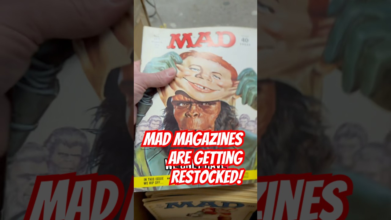 I&rsquo;m about to work on a big MAD Magazine collection! #madmagazine