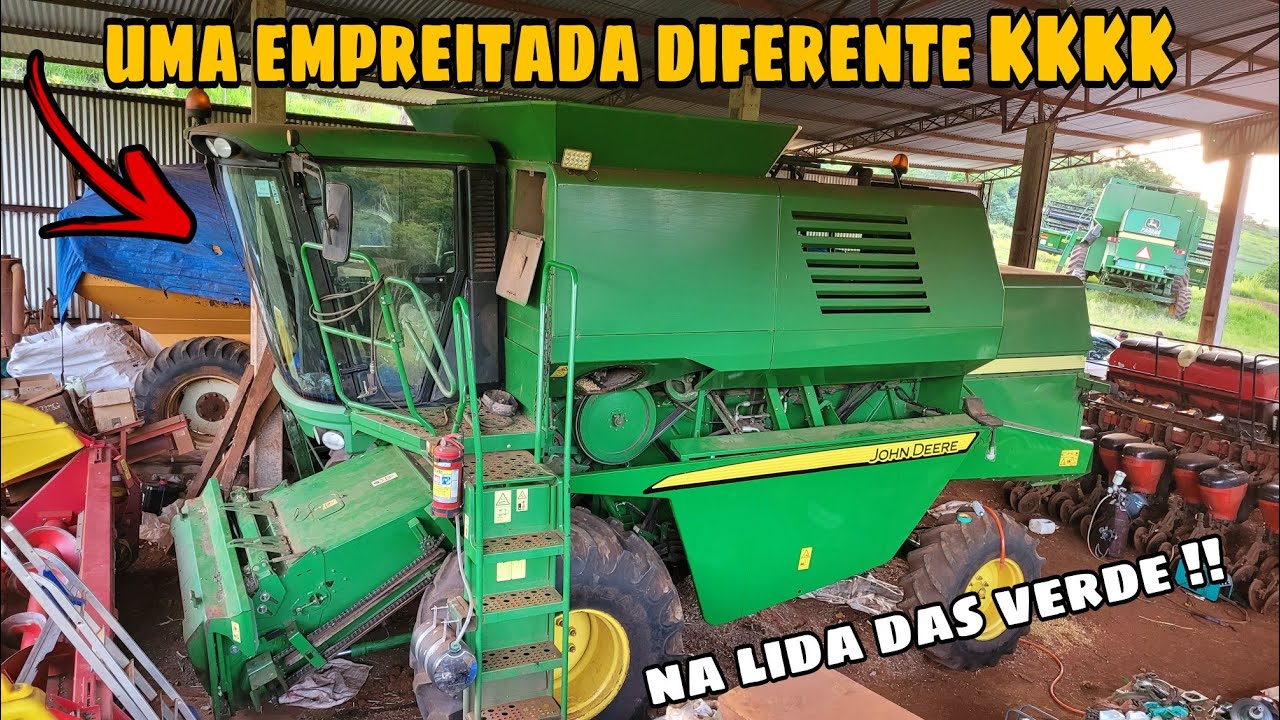 UMA MAQUINA NUNCA VISTA NO NOSSO CANAL !! john deere 1470