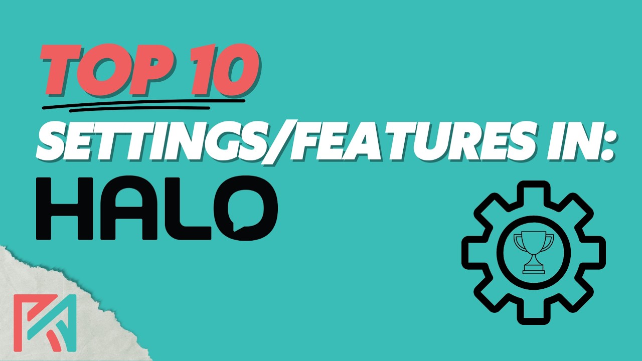TOP 10 Settings/Features In HaloPSA