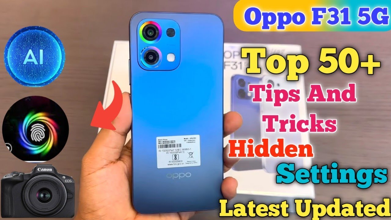 Oppo F31 5G &ndash; 50+ Tips & Tricks 🔥 Hidden Features,Camera Settings & Best ColorOS Settings Full Guide