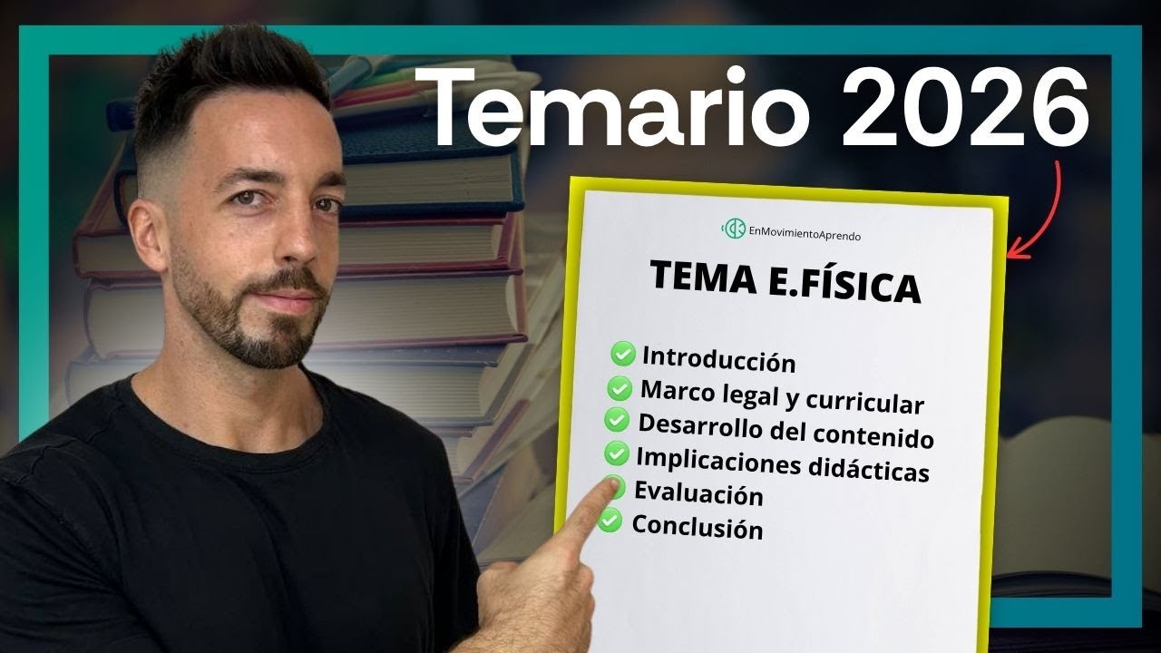 C&oacute;mo personalizar el Temario de Oposiciones de Educaci&oacute;n F&iacute;sica para 2026