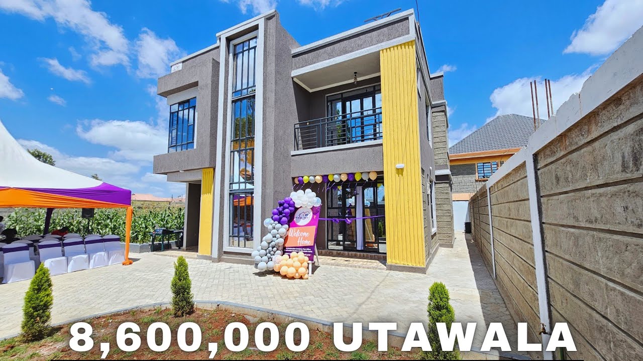 A young man stunned his family by gifting them a massive 4-BEDROOM Home worth Ksh 8,600,000  UTAWALA