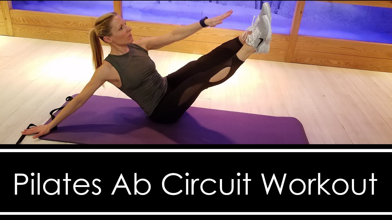 PILATES AB CIRCUIT WORKOUT: at HOME ABS WORKOUT