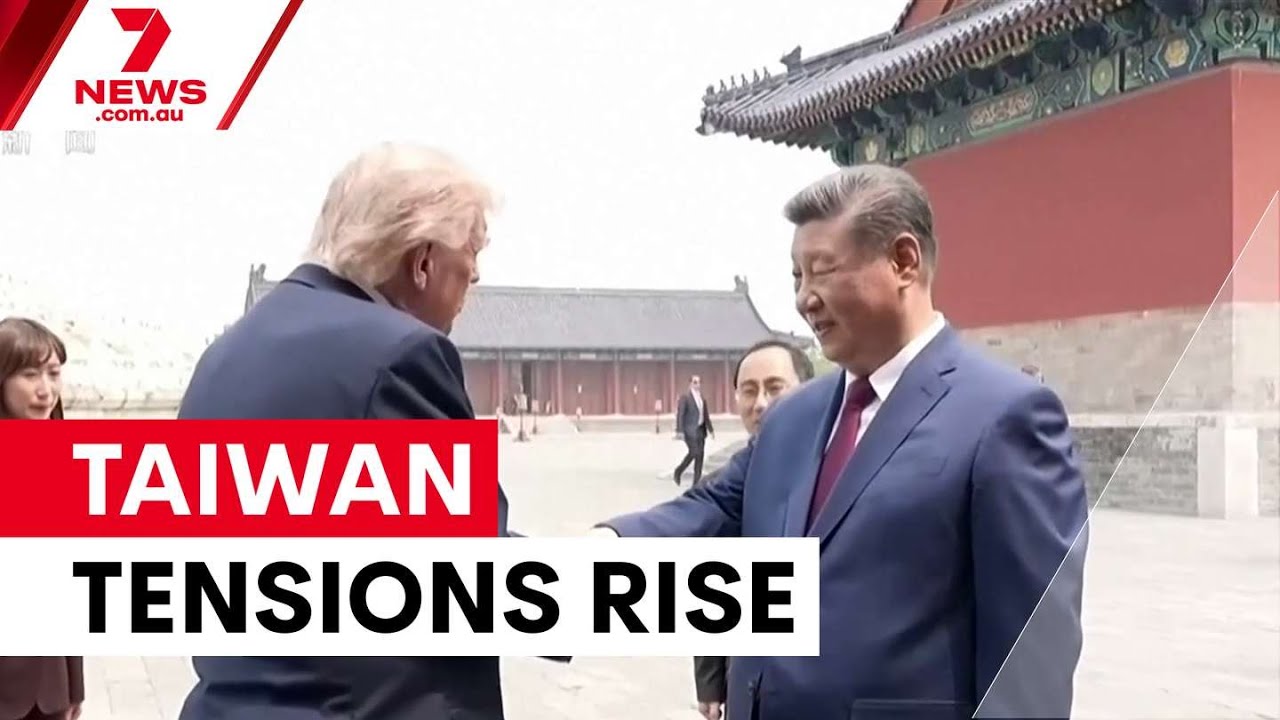 Встреча Трампа и Си Цзиньпина в Пекине стала проверкой напряженности на Тайване | 7NEWS