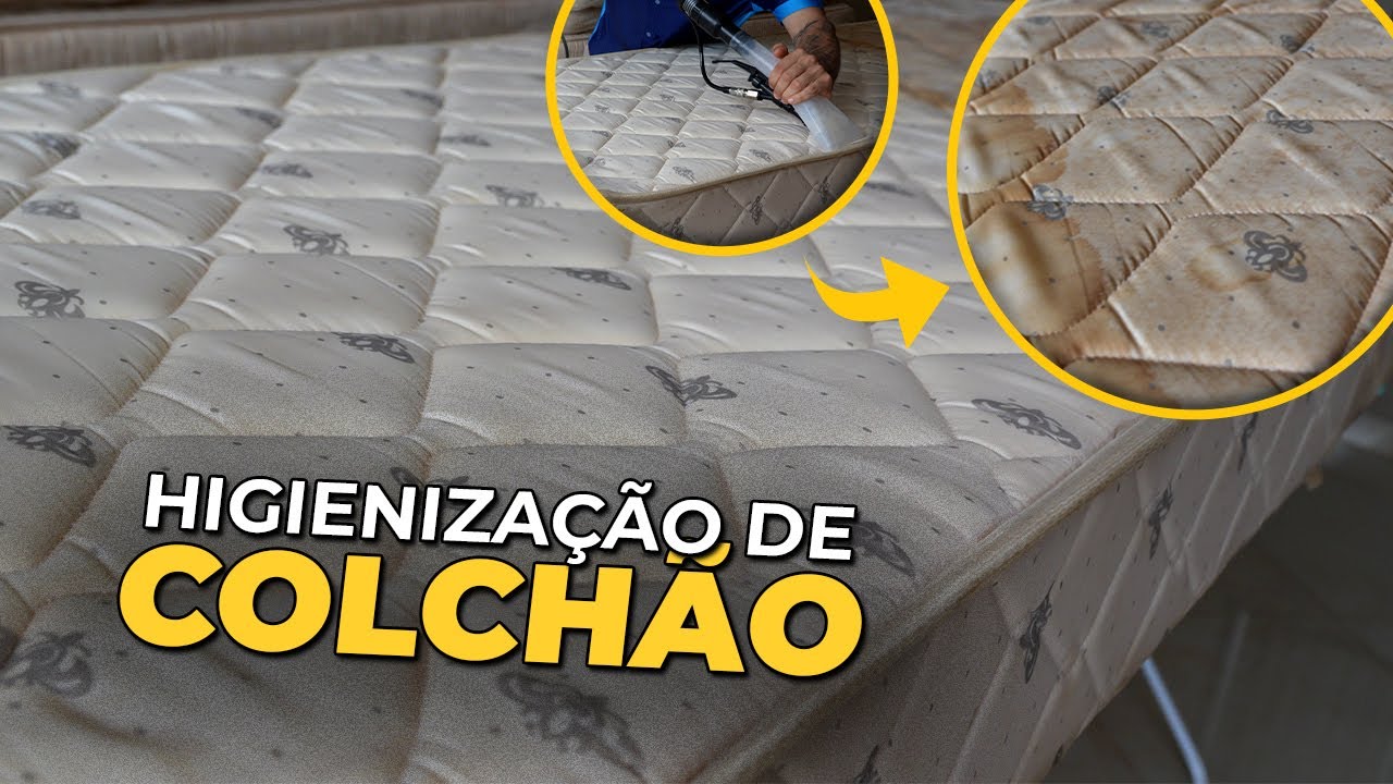 HIGIENIZAÇÃO DE COLCHÃO - TÉCNICA SECRETA