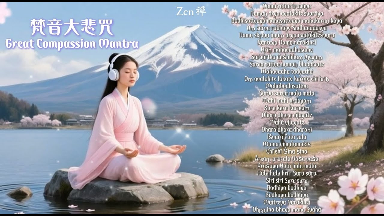 梵音大悲咒 | 消災延福 · 護念身心安穩 Great Compassion Mantra