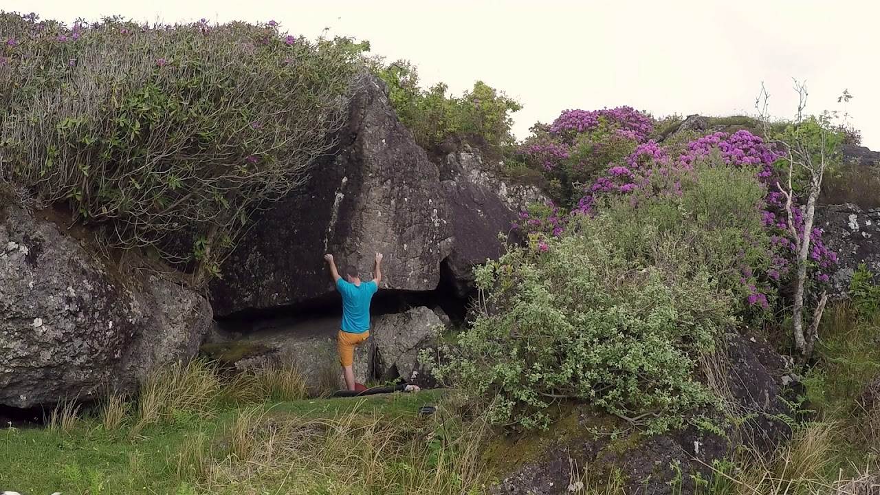 Isle of Mull Bouldering.