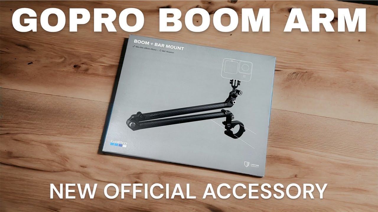 GoPro Boom Arm - New Official Accessory