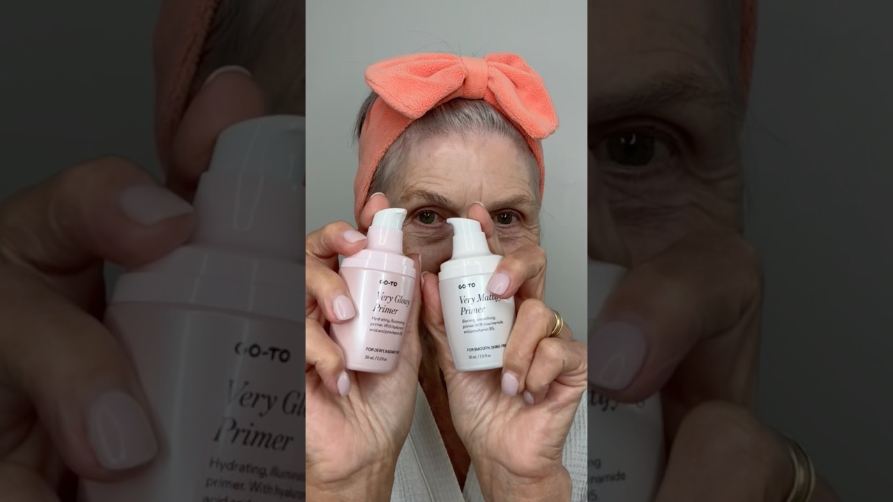 Go-To Primers: Glow vs. Matte #makeup #makeupprimer  #makeupcomparison