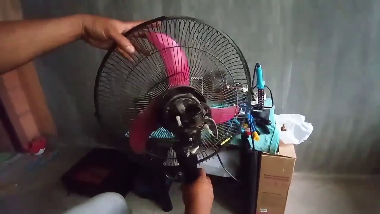 paano ayusin ang electricfan na hindi naikot o sobrang hina ng ikot (capacitor lang)