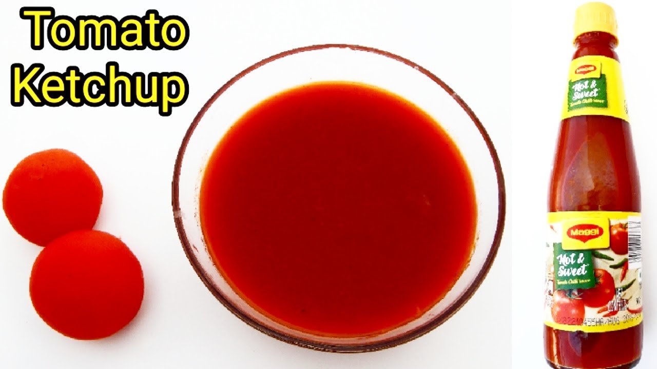 बाज़ार जैसा टमाटर कैचप घर पर कैसे बनाये | Tomato Ketchup Recipe | Homemade Tomato Sauce