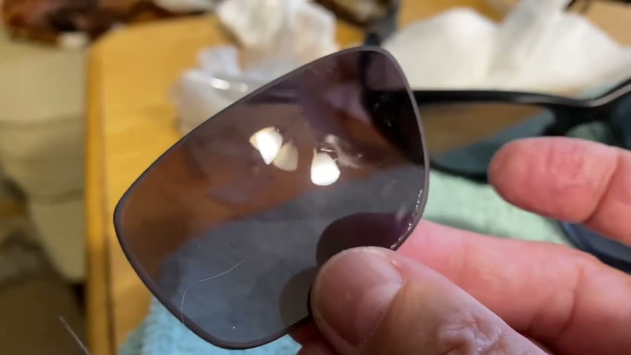 Oakley lenses polarization coming off. How to fix