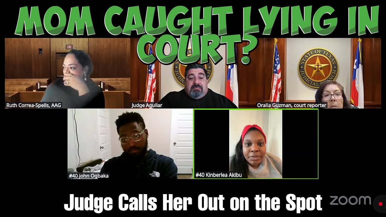 Mom Caught Lying in Court? Judge Calls Her Out on the Spot