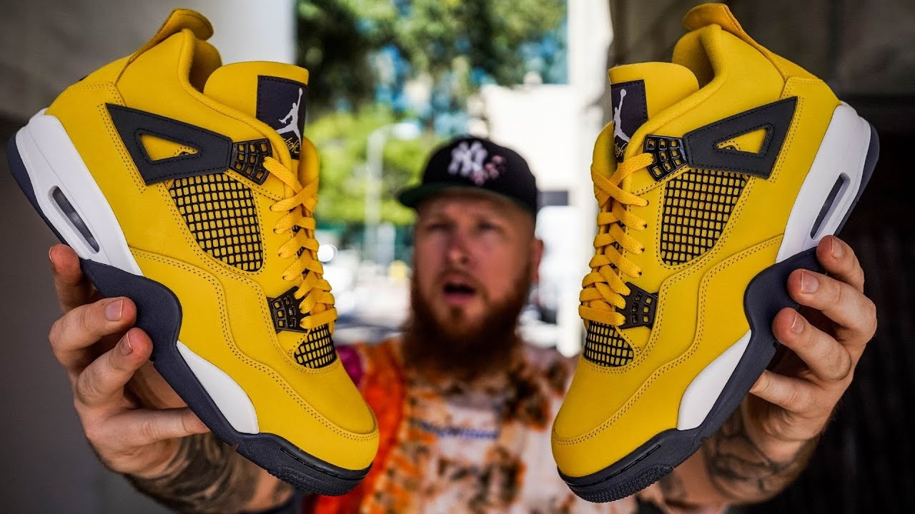 НАСКОЛЬКО ХОРОШИ КРОССОВКИ JORDAN 4 LIGHTNING?!