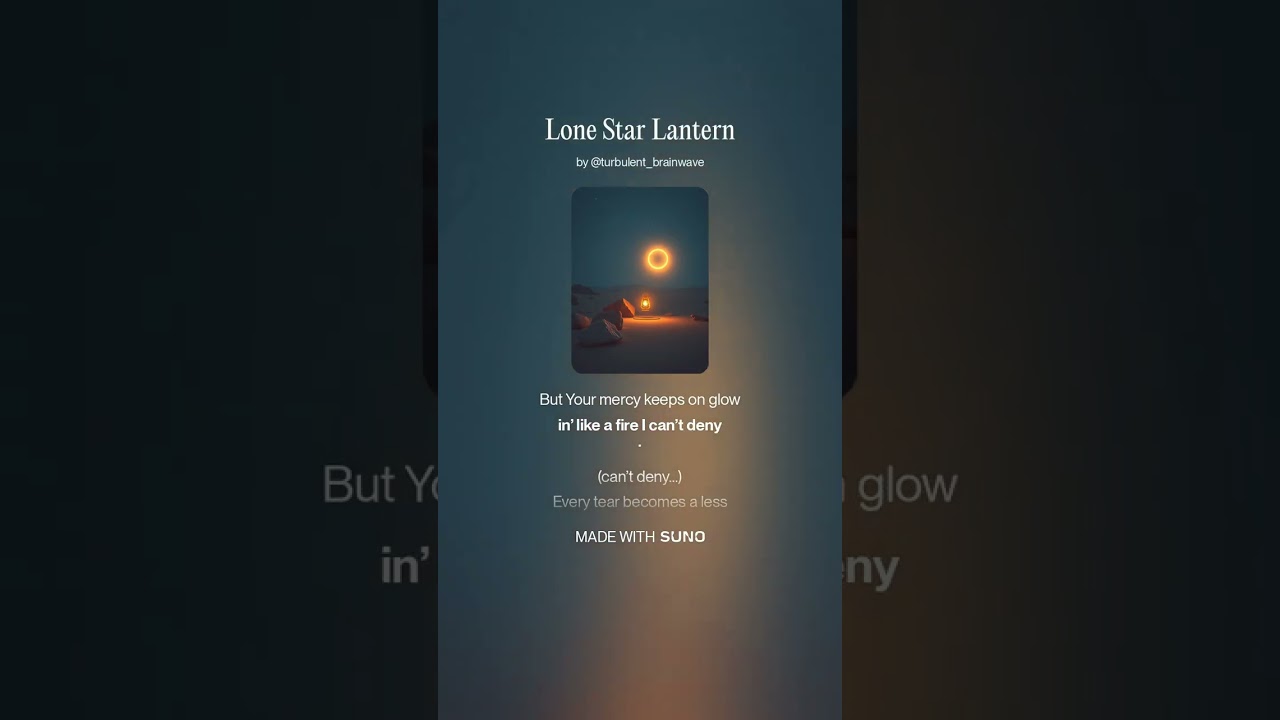 Lone Star Lantern (with lyrics)