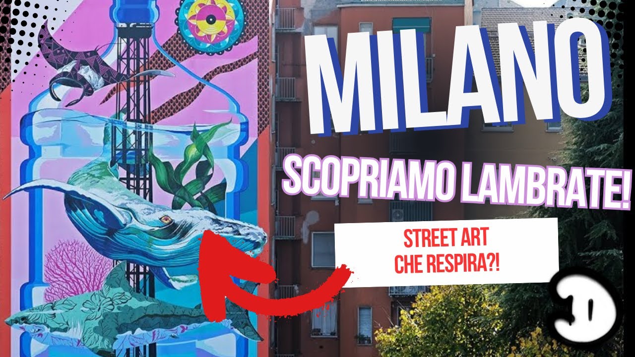 Street art a Lambrate e graffiti mentre provano a rubarmi la camera! Da Iena Cruz agli Orticanoodles