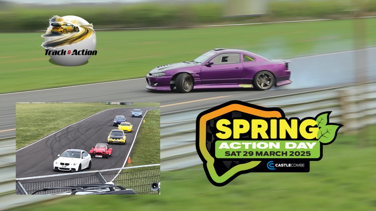 Spring Action Day 2025 Track Highlights & Drifting    HD 1080p