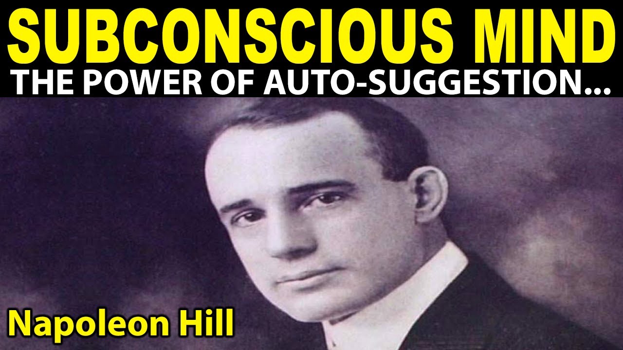 Subconscious Mind + Auto-Suggestion = CREATIVE IMAGINATION (Napoleon Hill)