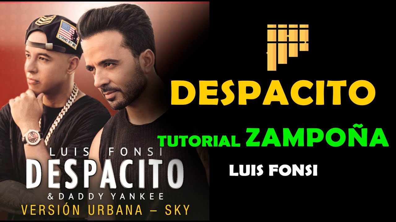 DESPACITO EN ZAMPOÑA - Luis Fonsi | Tutorial zampoña | Panflute cover