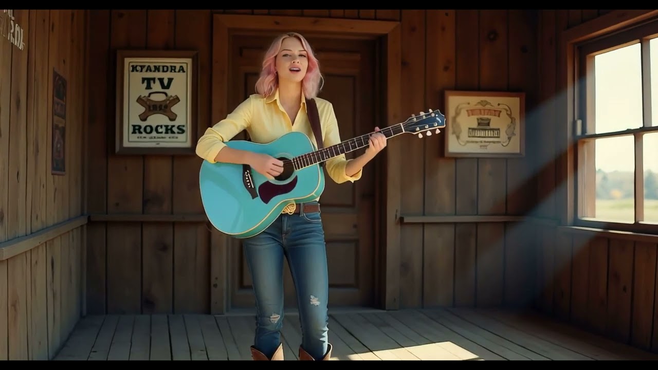 I can't help it that I love him! A country western music video!