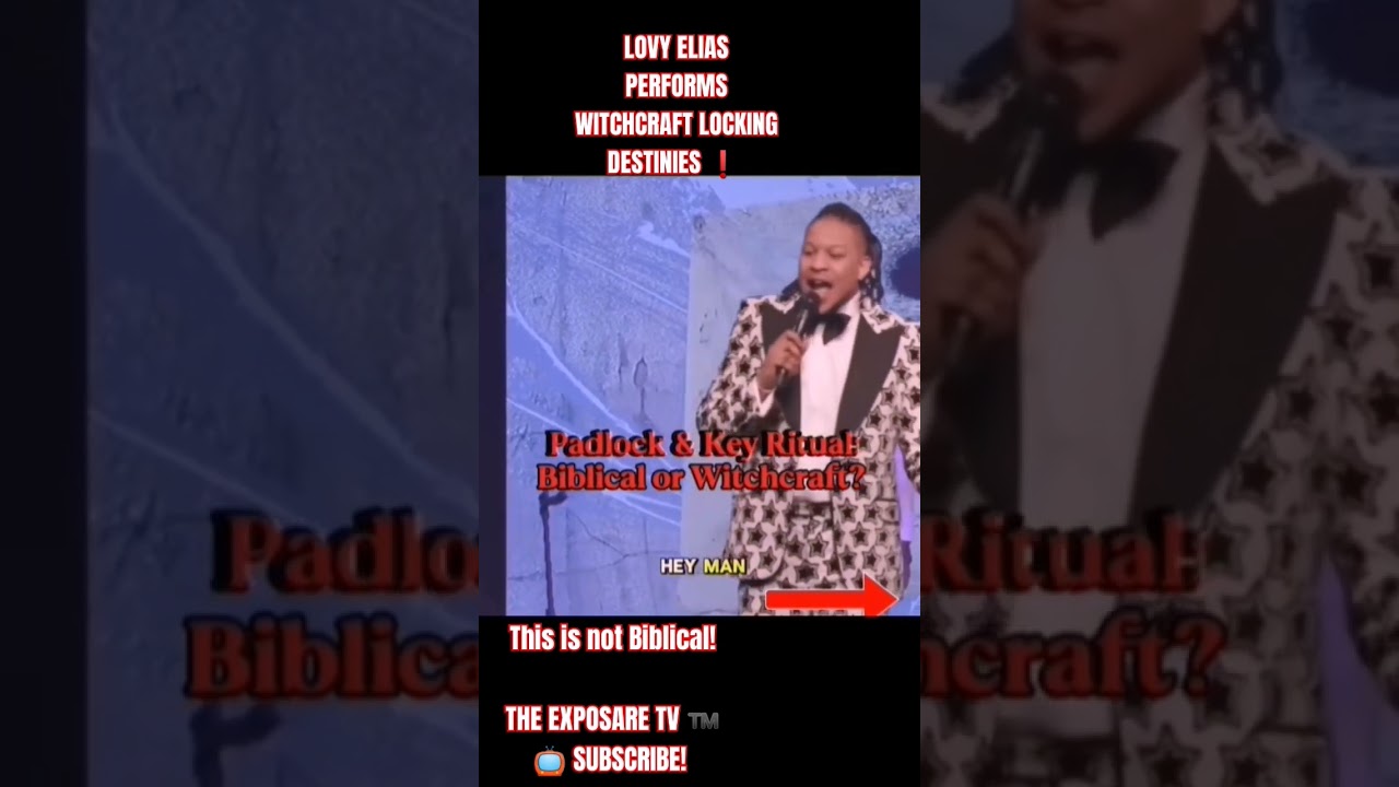 LOVY ELIAS PERFORMS WITCHCRAFT LOCKING DESTINIES IN THE CHURCH LIVE ❗ #crossoverlive