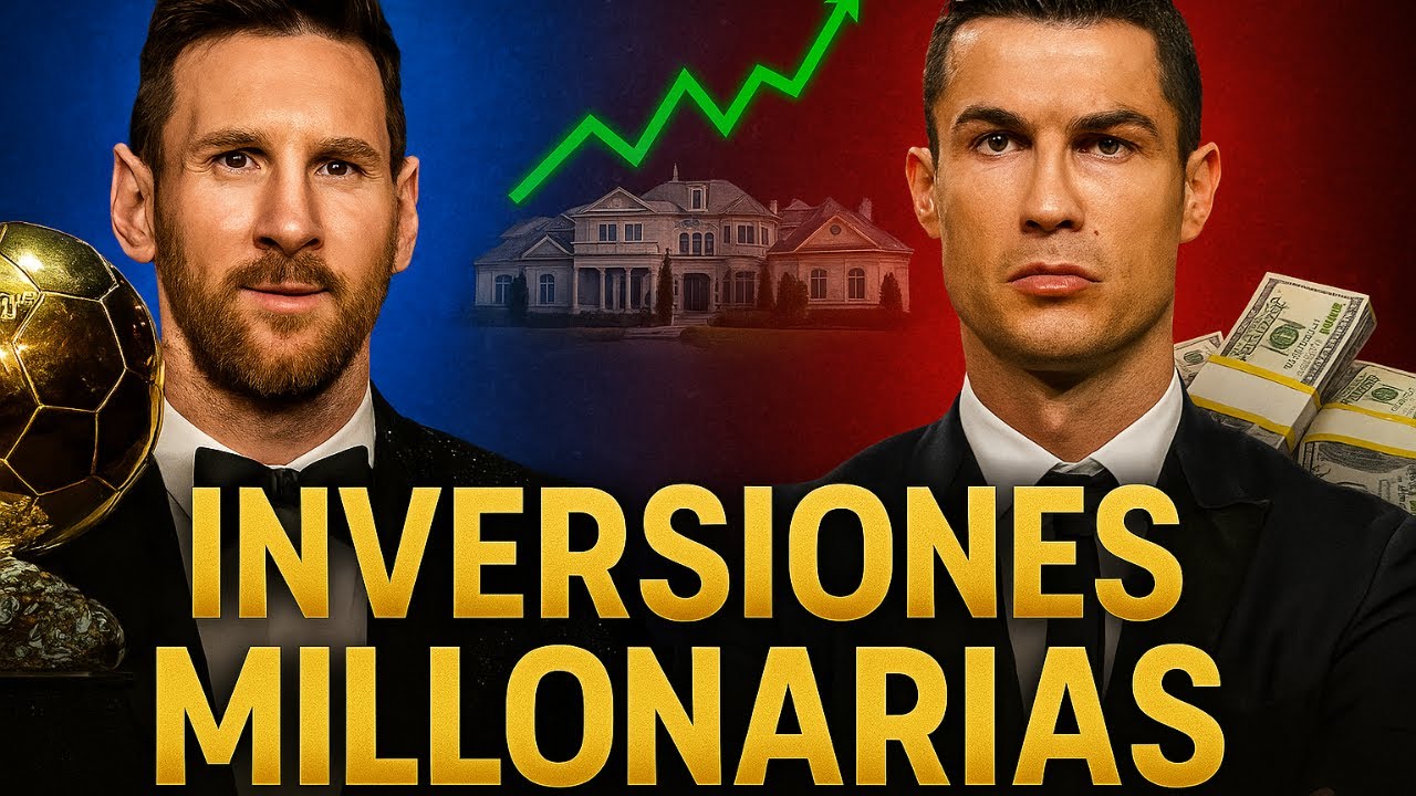 Las Inversiones MILLONARIAS de Messi y Ronaldo Fuera del Campo!