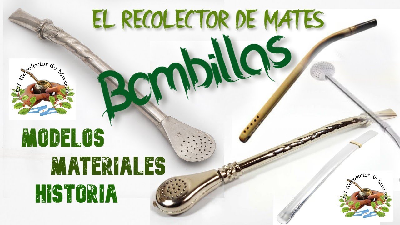 Todos los tipos de bombillas para tu mate.