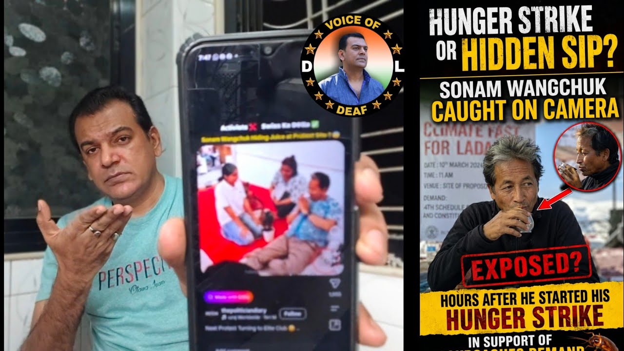 Sonam Wangchuk, Left Students Go on Hunger Strike at CJP's Jantar Mantar Protest