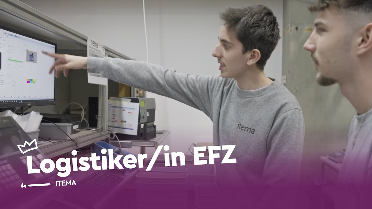 Dein Weg in die Logistik: Starte als Logistiker/in EFZ! - ITEMA | Lehrstellenvideo | Yousty