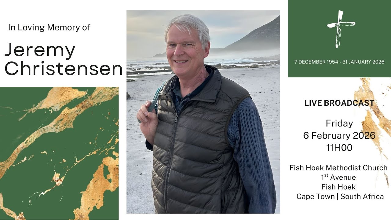 LIVE BROADCAST - CELEBRATING THE LIFE OF JEREMY CHRISTENSEN - FRIDAY, 06 FEBRUARY 2026 @ 11H00