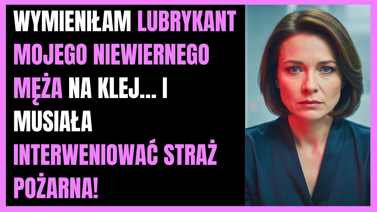 Wymieniłam lubrykant mojego niewiernego męża na klej… i musiała interweniować straż pożarna!