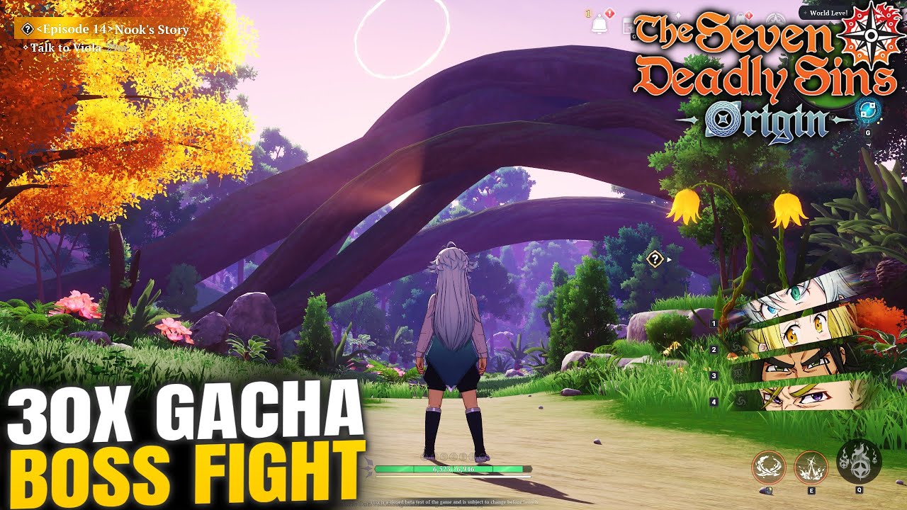 Keren PARAH! 30x Gacha & Boss Fight!The Seven Deadly Sins: Origin Netmarble CBT