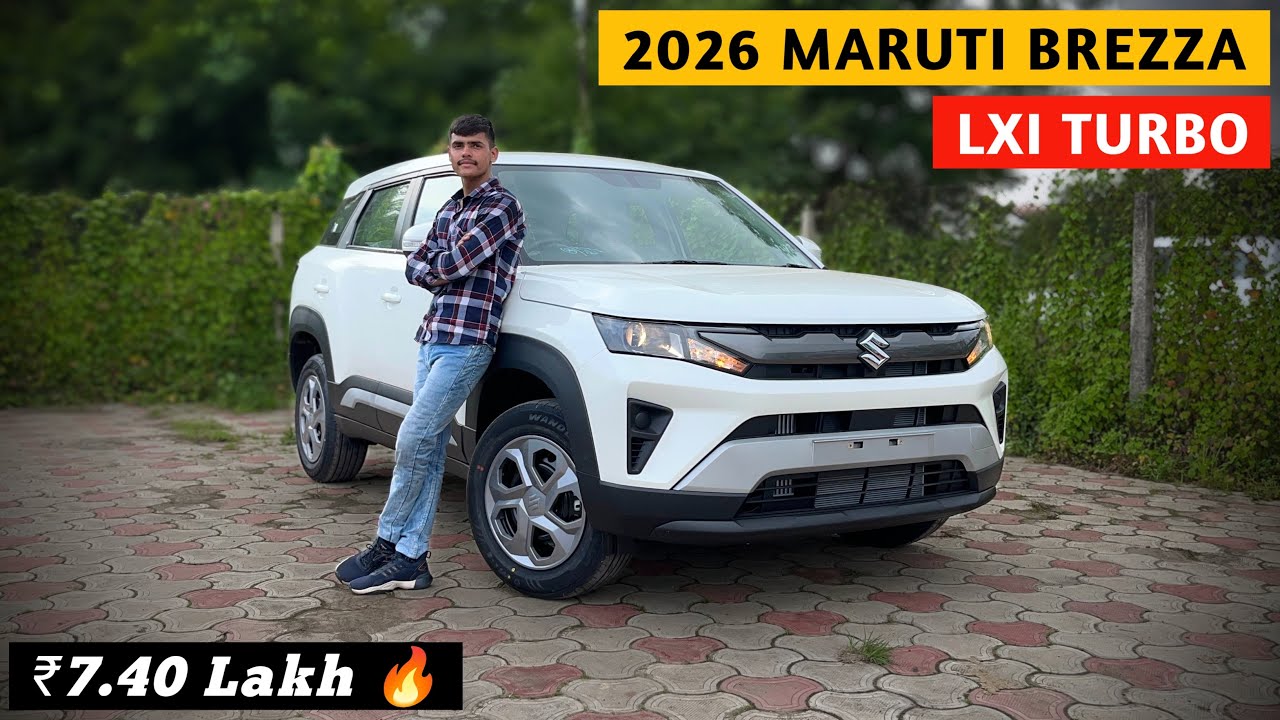Turbo Engine wala Base Variant 😍 2026 Maruti Suzuki Brezza Lxi Turbo Review 