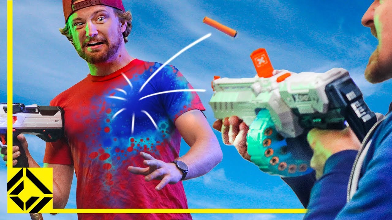 We Invented a New Game: Assimilation (Nerf vs. X-Shot)