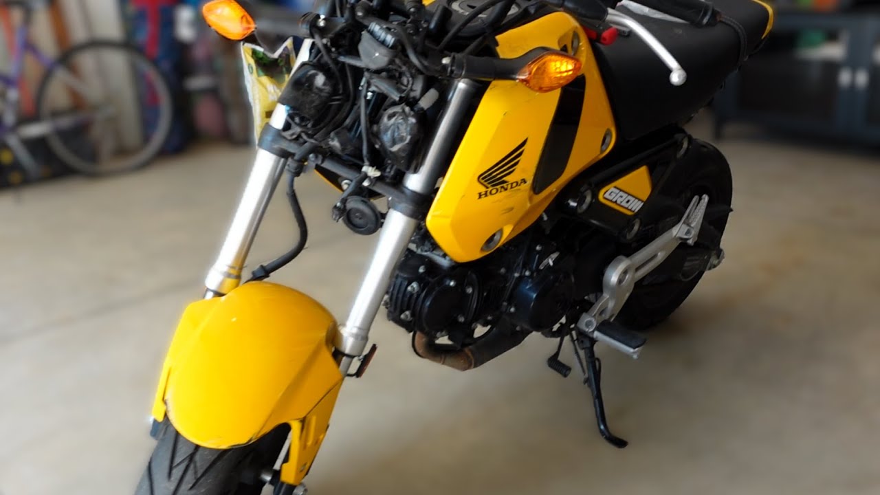 Rebuilding a Crashed 2022 Honda Grom
