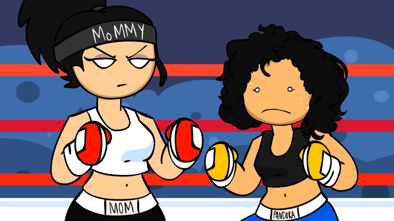 @TOONZIESTV Pandora Vs. Thug Greasy&rsquo;s Mom (BOXING) - ANIMATION