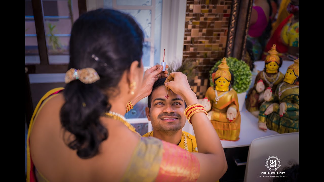 Mangalsnanam & Pelli Koduku video || Aneesh || Haldi Ceremony || Groom making formalities