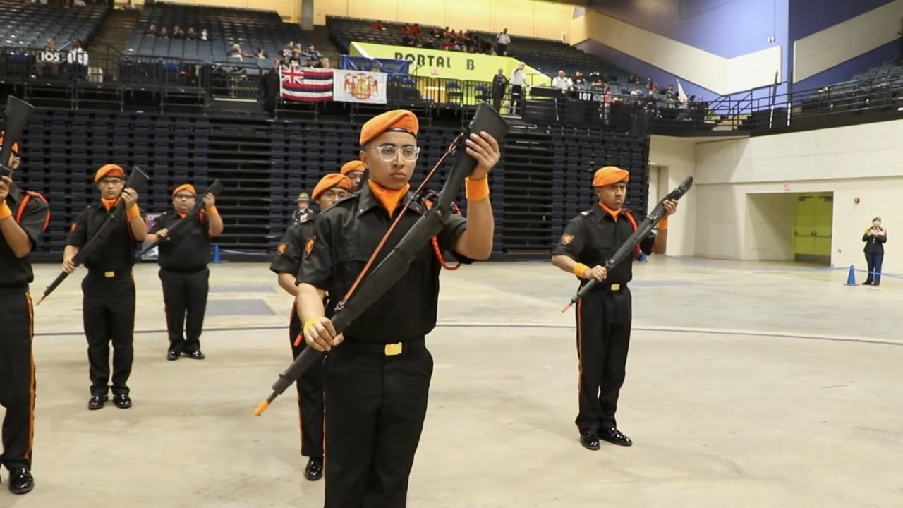 Army JROTC Cadets 'fall in' at National Drill and Fitness Championship