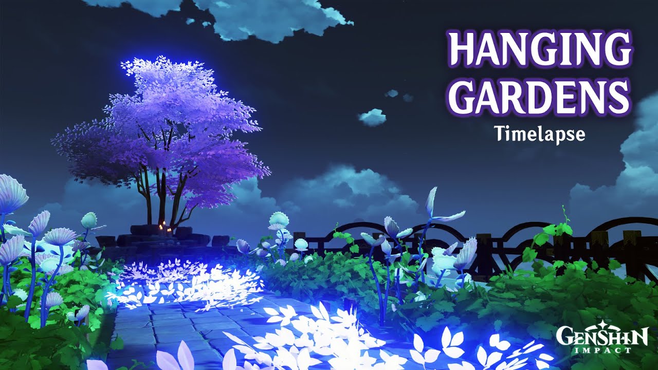 Hanging Gardens | Timelapse Build - Serenitea Pot