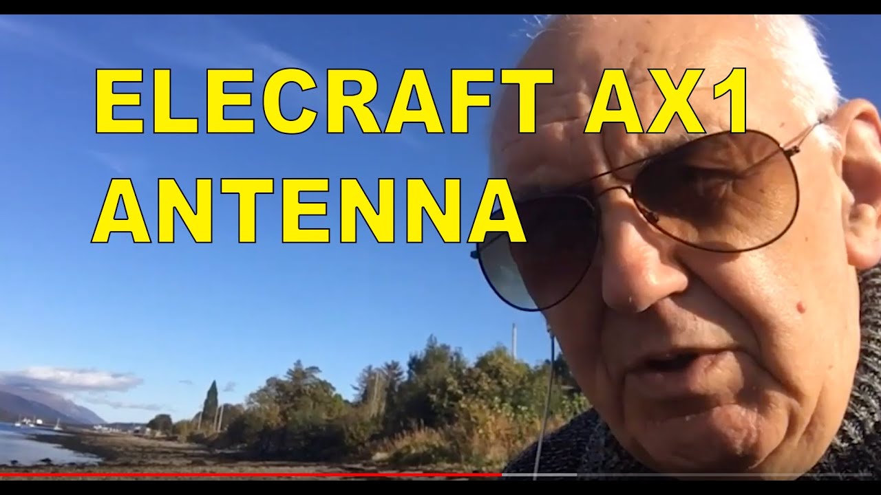 Elecraft AX1 Antenna In Use