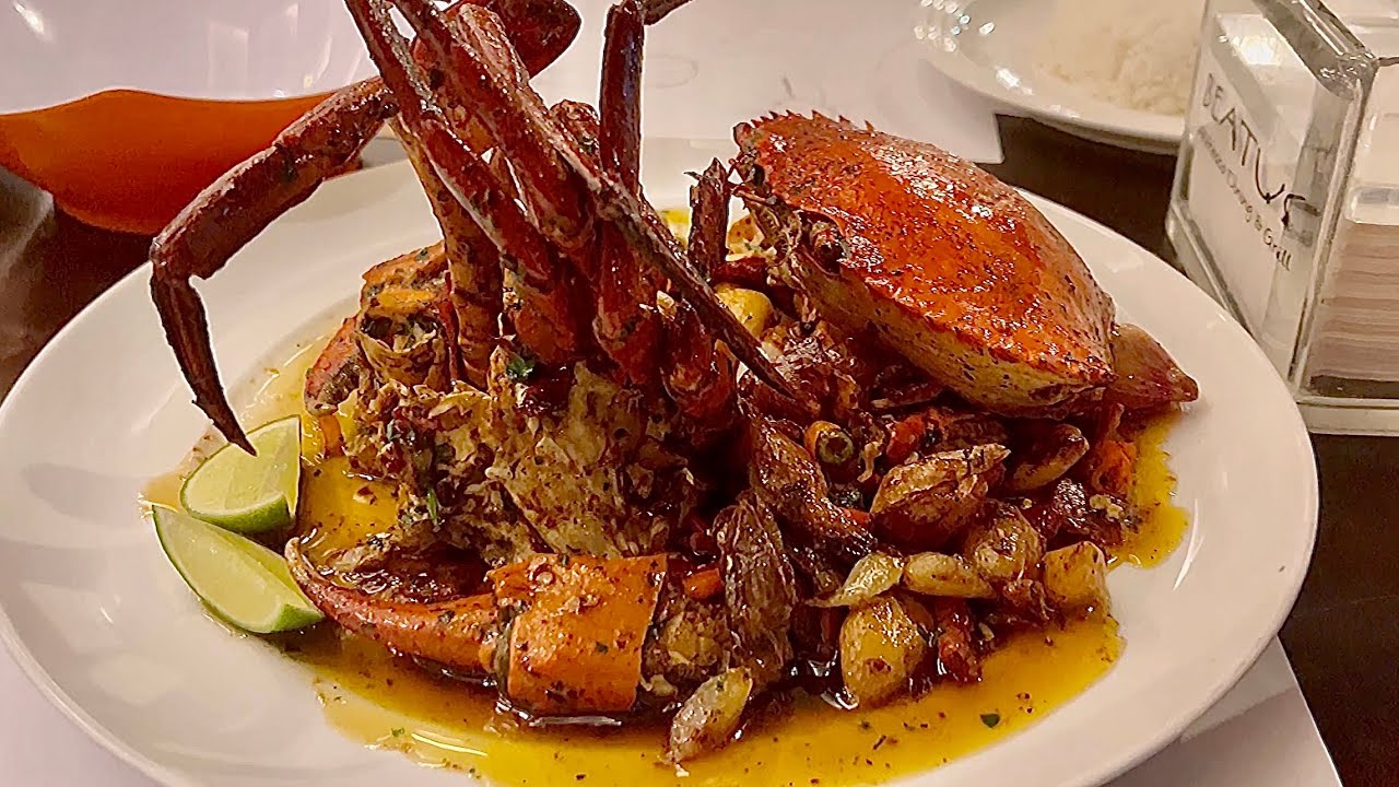 BEATUS Alfresco Dining & GRILL Review @ GRAHA FAMILY Surabaya Indonesia BEST Caramelised CRAB Planet